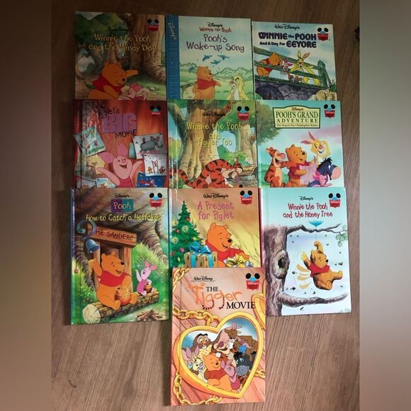 10 CLASSIC DISNEY Winnie the Pooh - Picture 1 of 5